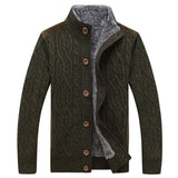 Strickjacke Mit Plüschfutter Für Herren | Winter