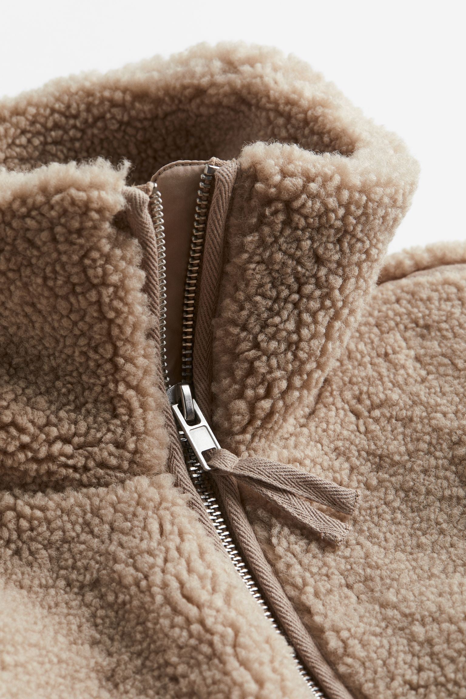 Stehkragen Teddymantel Für Frauen | Winter