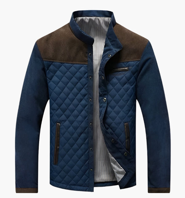 Lässige Steppjacke Mit Stehkragen Für Herren | Winter