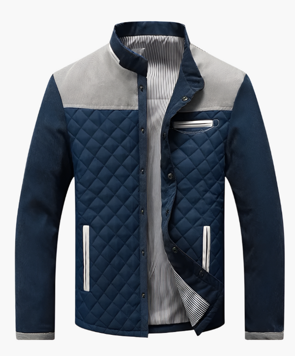 Lässige Steppjacke Mit Stehkragen Für Herren | Winter