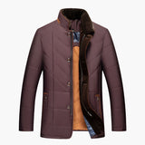 Steppjacke Mit Fellkragen Für Herren | Herbst