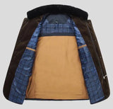 Steppjacke Mit Fellkragen Für Herren | Herbst