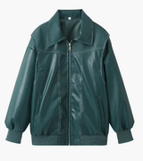 Stylische Oversize Bomberjacke Für Damen | Winter
