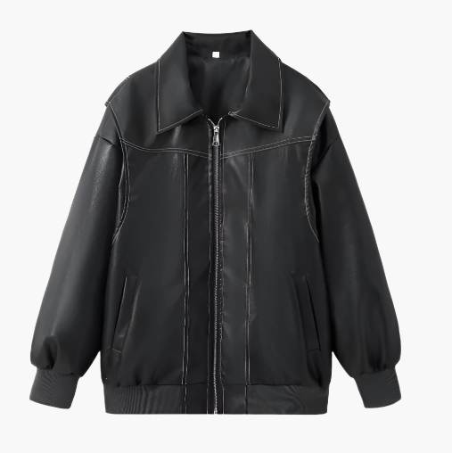 Stylische Oversize Bomberjacke Für Damen | Winter