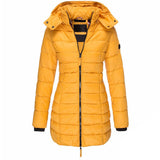 Damen Moderne Puffer Winterjacke | Mit Kapuze