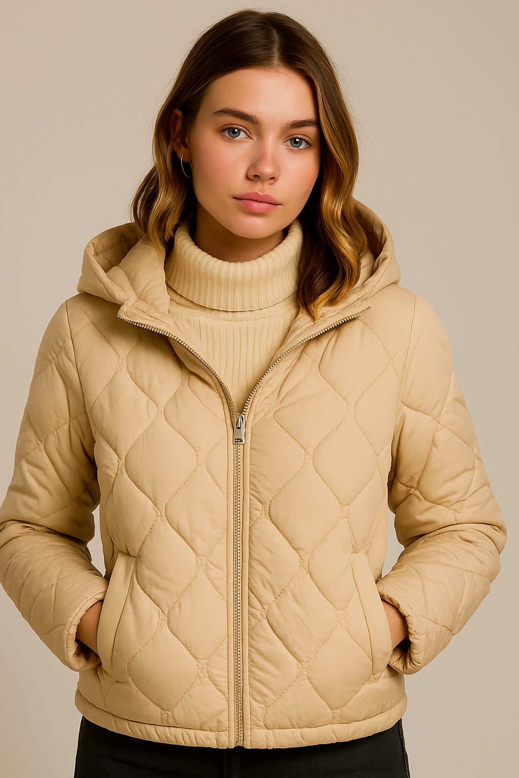Gestepptem Pufferjacke Für Damen | Stylisch