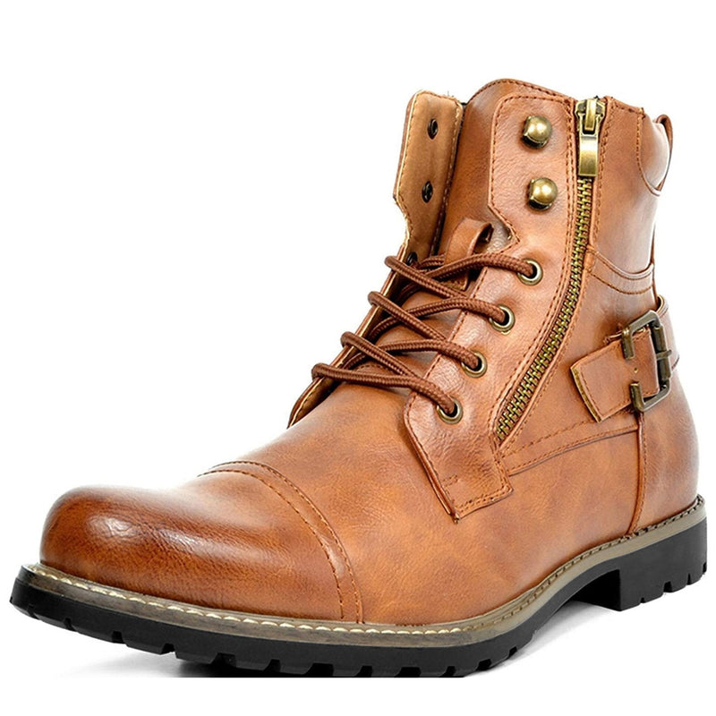 Tony - Motorradstiefel aus echtem Leder für Männer