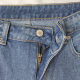Elegante Jeans Mit Weitem Bein Für Frauen | Hohe Taille