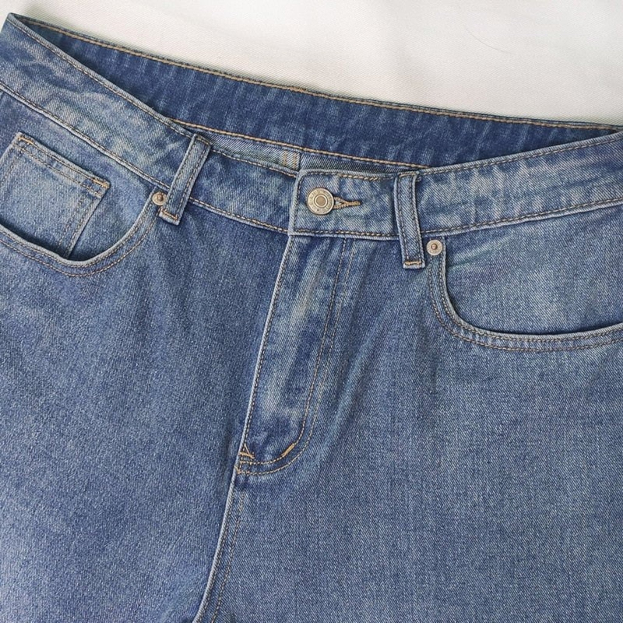 Modische Jeans Mit Weitem Bein Für Frauen | Hohe Taille