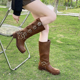 Winterstiefel Mit Schnalle | Blockabsatz