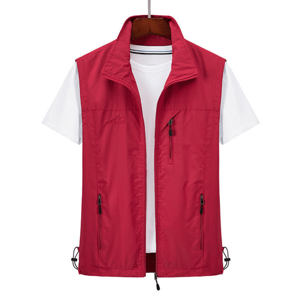 Herren Ärmelloser Bodywarmer | Stehkragen