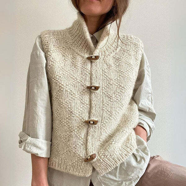 Warme Stehkragenweste Für Damen | Winter