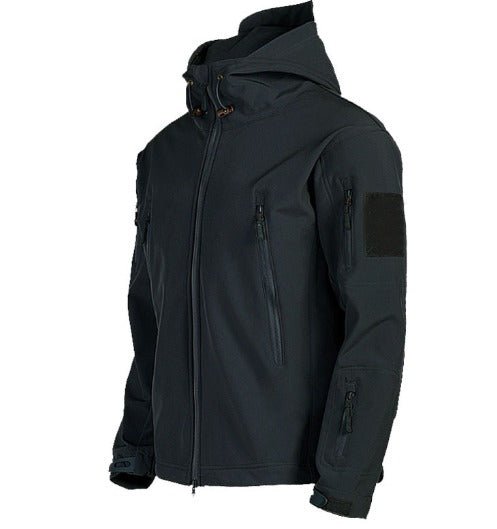 Taktische Outdoorjacke Mit Reißverschluss Für Herren | Langarm