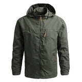 Outdoorjacke Mit Kapuze Für Herren | Reißverschluss
