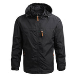 Outdoorjacke Mit Kapuze Für Herren | Reißverschluss