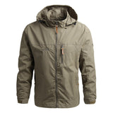 Outdoorjacke Mit Kapuze Für Herren | Reißverschluss