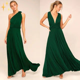 Elegantes Damenkleid Mit Schmetterlingsausschnitt | Maxi
