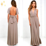 Elegantes Damenkleid Mit Schmetterlingsausschnitt | Maxi