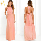 Elegantes Damenkleid Mit Schmetterlingsausschnitt | Maxi