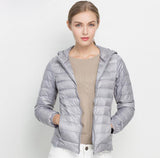 Daunenjacke Mit Reißverschluss Für Damen | Winter