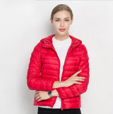 Daunenjacke Mit Reißverschluss Für Damen | Winter
