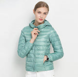 Daunenjacke Mit Reißverschluss Für Damen | Winter