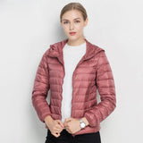Daunenjacke Mit Reißverschluss Für Damen | Winter