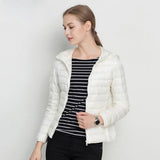 Daunenjacke Mit Reißverschluss Für Damen | Winter