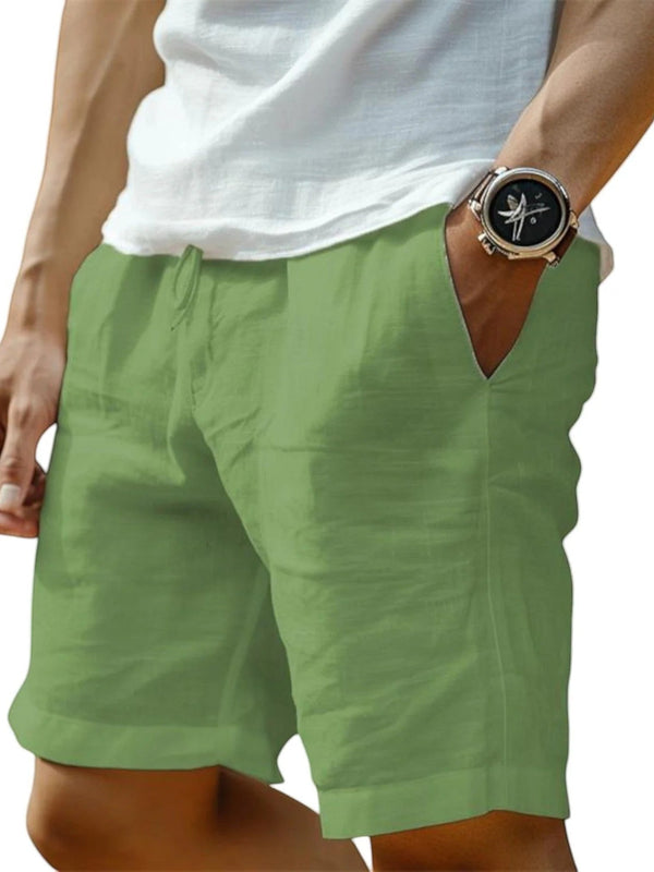 George | Kurze Leinenhose Für Herren