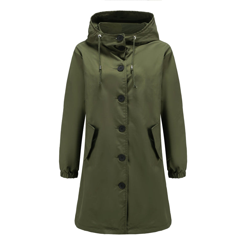 Regenjacke Mit Kapuze Für Frauen | Klassisch