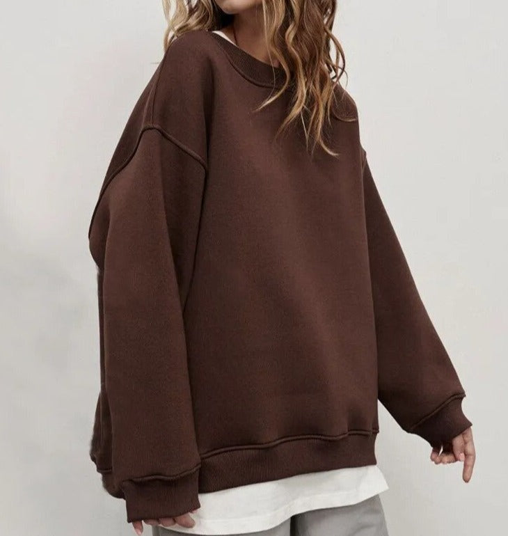 Paula - Basic-Pullover in Übergröße