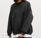 Paula - Basic-Pullover in Übergröße