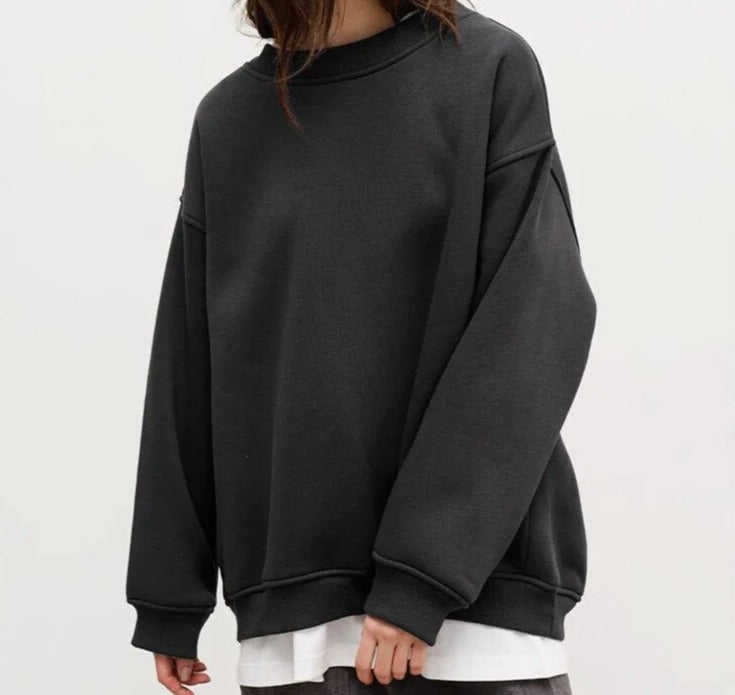 Paula - Basic-Pullover in Übergröße