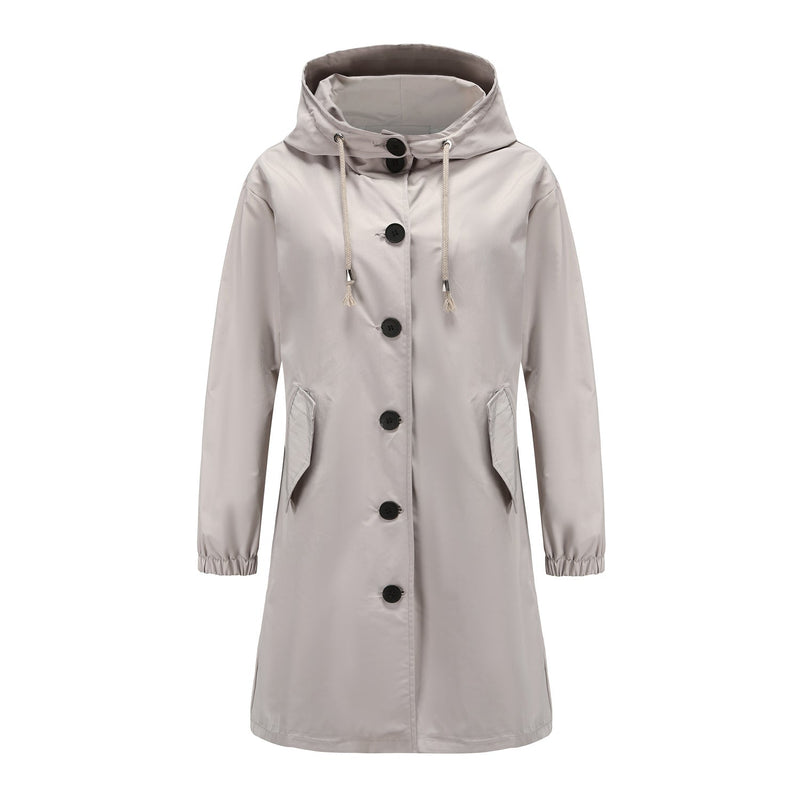 Regenjacke Mit Kapuze Für Frauen | Klassisch