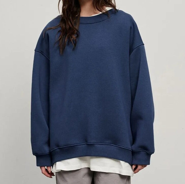Paula - Basic-Pullover in Übergröße