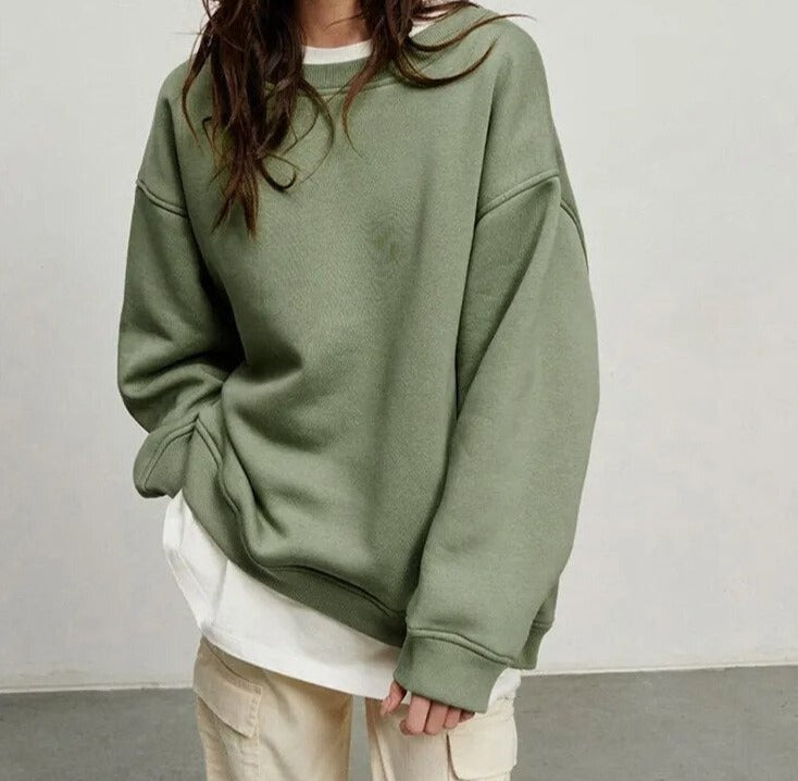 Paula - Basic-Pullover in Übergröße