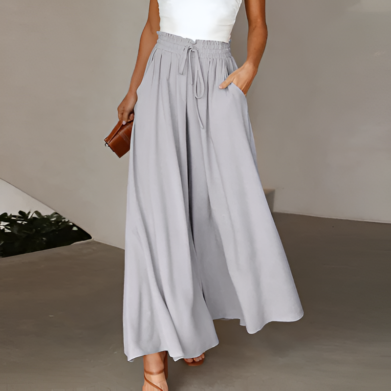Karola - Weite Damen Leinenhosen