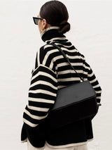 Milena - Gestreifter Rollkragenpullover