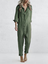 Hannah - Langärmliger Jumpsuit