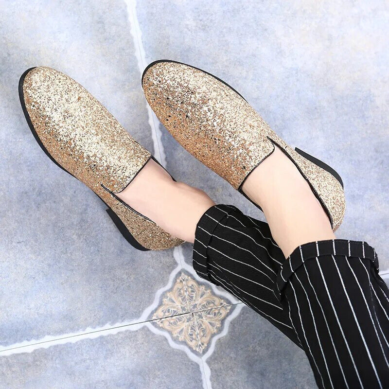 Arthur - Glitter Herren Loafers