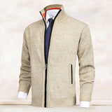 Connor - Elegante Strickjacke mit Kragen