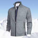 Connor - Elegante Strickjacke mit Kragen