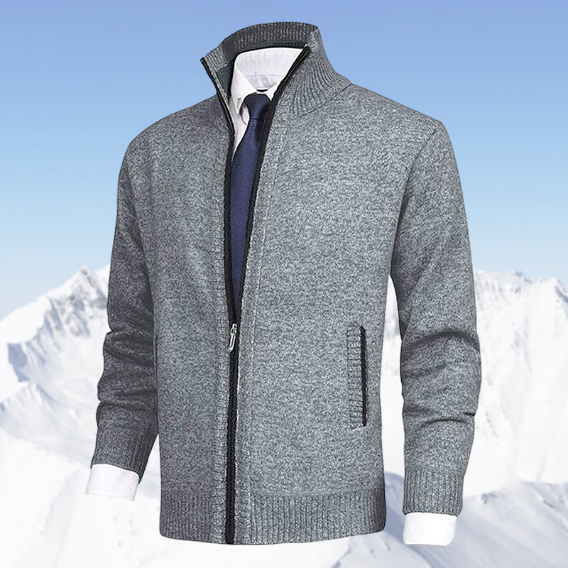 Connor - Elegante Strickjacke mit Kragen