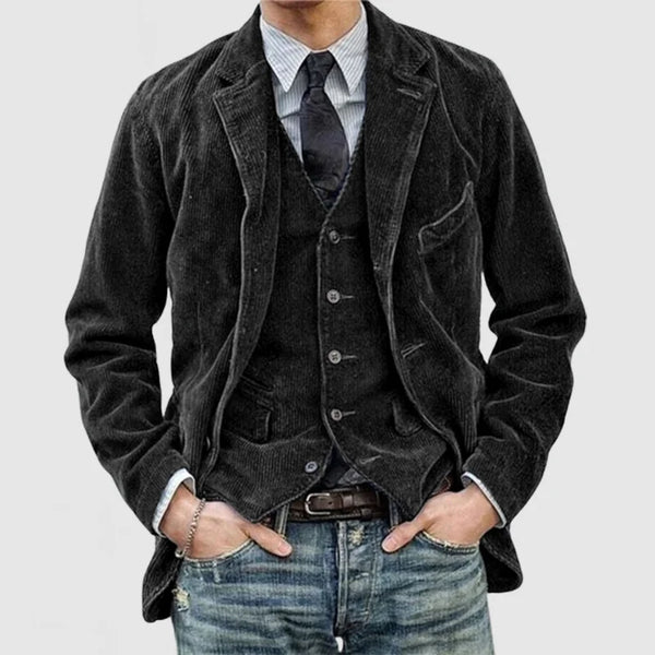 Ben - Vintage Cordjacke mit Revers