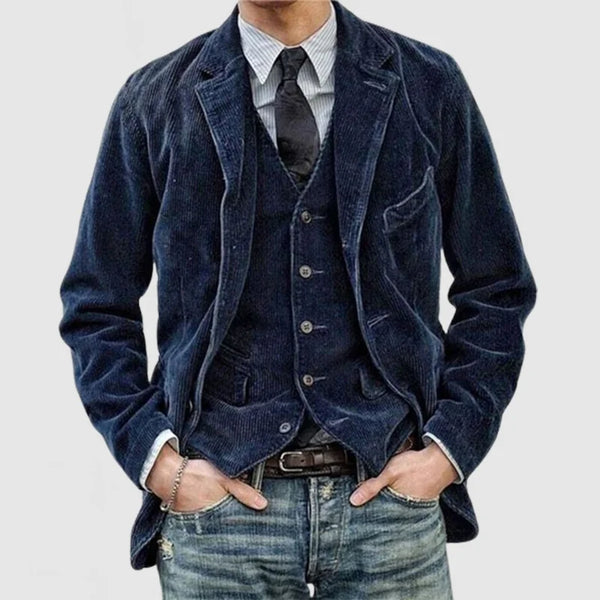 Ben - Vintage Cordjacke mit Revers