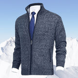 Connor - Elegante Strickjacke mit Kragen