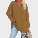 Emilia - Elegante Lange Ärmel T-shirt