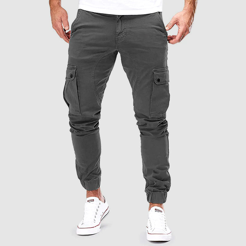 Wesley - Slim Sommer Cargo-Hose für Männer