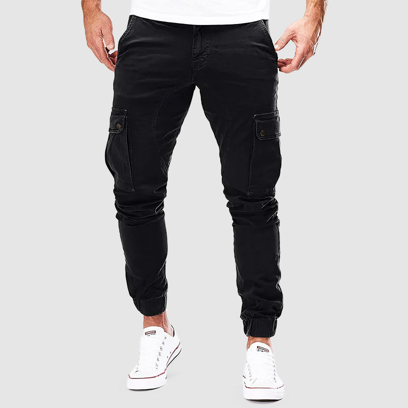 Wesley - Slim Sommer Cargo-Hose für Männer