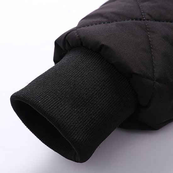 Atlas - Gesteppte Diamant-Winterbomberjacke